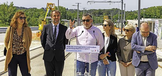 La Ligne 5 aux portes de Clapiers
