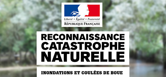 Reconnaissance de l'état de catastrophe naturelle