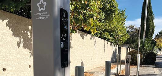 Quatre points de recharge pour véhicules électriques à Clapiers