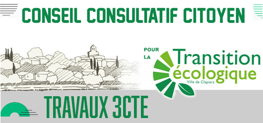 Les travaux du Conseil Consultatif Citoyen pour la Transition Ecologique (3CTE)