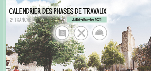 Travaux d’aménagement et embellissement du centre-village