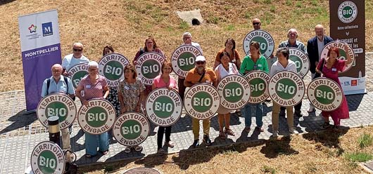 Label « Territoire Bio Engagé » pour Clapiers 