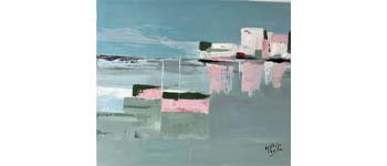 Michelle Pastor, des tableaux riches en couleurs