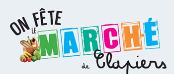 Le père Noël sur le marché