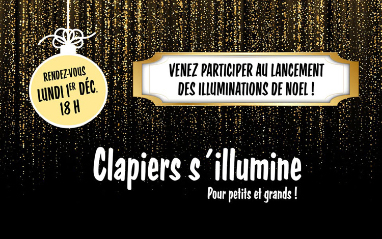 lancement des Illuminations de noël
