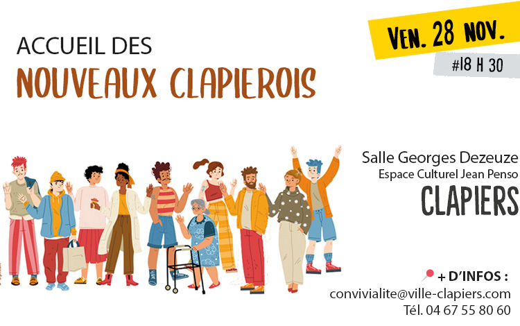 Cérémonie d'accueil des nouveaux clapiérois