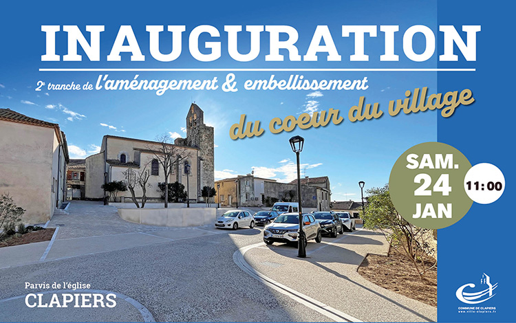 Inauguration du cœur du village embelli et aménagé : un nouveau chapitre pour la commune