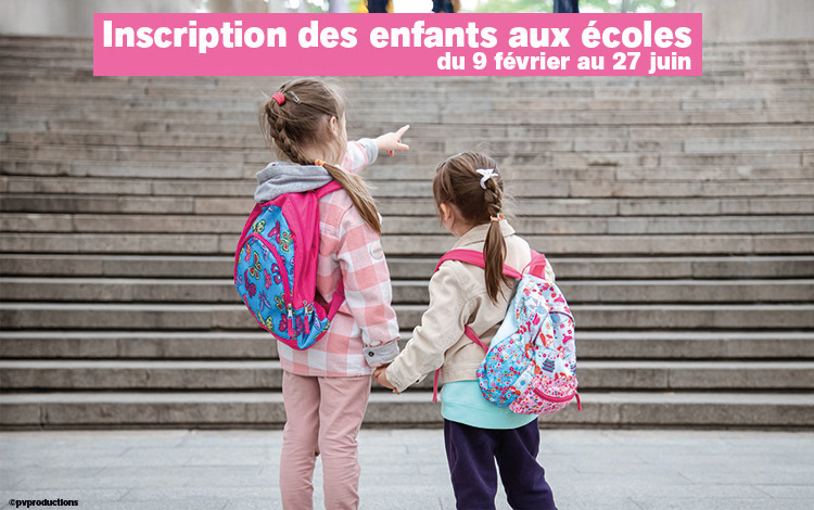 Inscription des enfants aux écoles