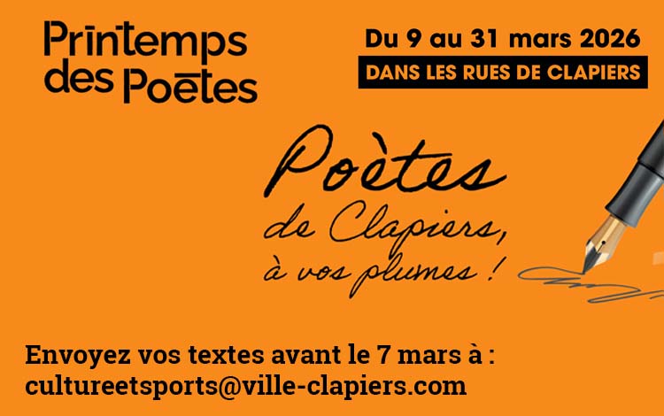 Poètes de Clapiers à vos plumes