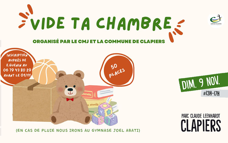 « Vide ta chambre » avec le CMJ